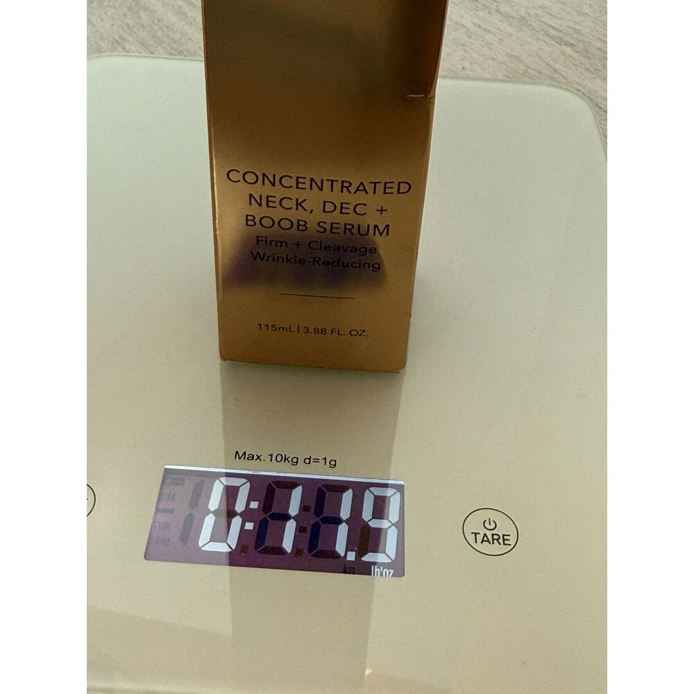 Nakery Concentrated Neck, Dec & Boob Serum Wrinkle Reducing 3.88 Oz - NEW IN BOX